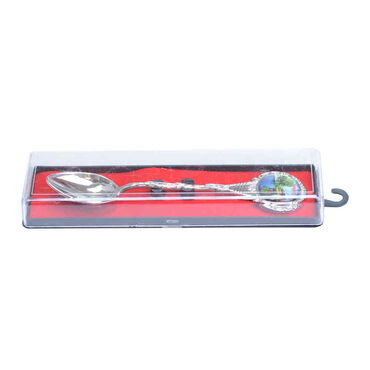 Sapanca Themed Collectible Souvenir Metal Tea Spon With Giftbox 25x130 mm - 2