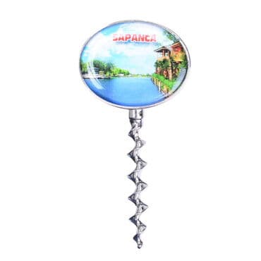 Sapanca Themed Metal Magnetic Customised Corkcscrewer