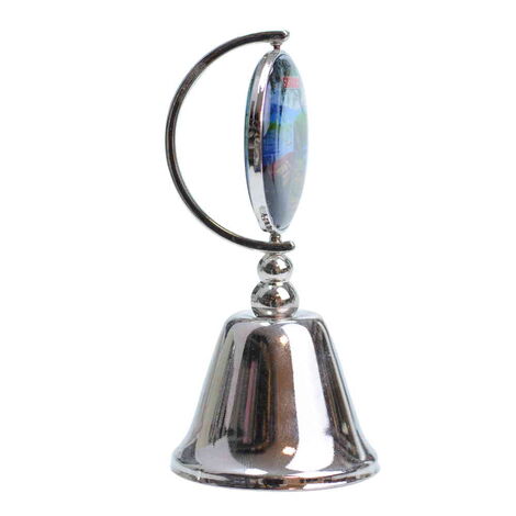 Sapanca Themed Collectible Souvenir Metal Bell 44x90 mm