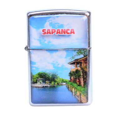 Myros - Sapanca Themed Custom Printed Metal Gasoline Lighter