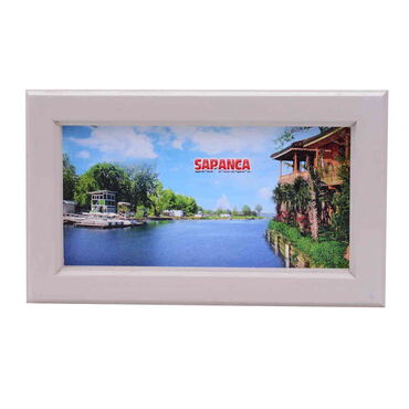 Sapanca Themed Medium Wooden Printed Frame 130x205 mm - Thumbnail