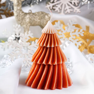 Hat Pine Tree Candle