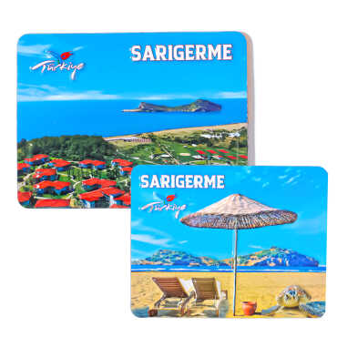 Sarıgerme Themed Embossed PVC Refrigerator Magnet 70*90 mm - 2