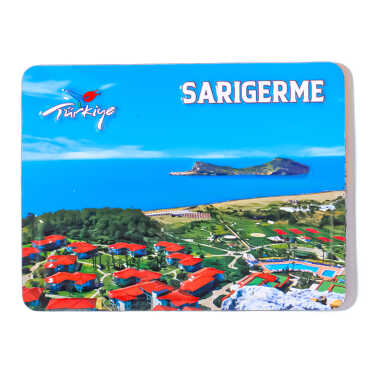 Sarıgerme Themed Embossed PVC Refrigerator Magnet 70*90 mm - 3