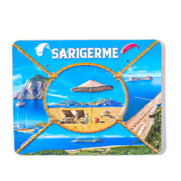 Sarıgerme Themed Embossed PVC Refrigerator Magnet 70*90 mm - 7