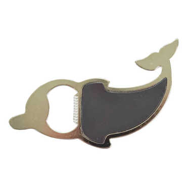 Sarıgerme Themed Myros Metal Dolphin Bottle Opener Refrigerator Magnet 102x67 mm - Standart - 2