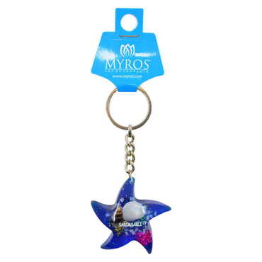 Myros - Sarimsakli Themed Customised Transparent Polyester Keyring