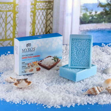 Sea Salt Soap Set Of 2 Pcs 75 gr each - Thumbnail