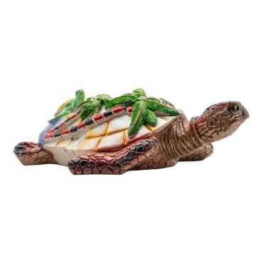 Sedefli Taşlı Büyük Kaplumbağa 17X15 Cm - Standart - 2