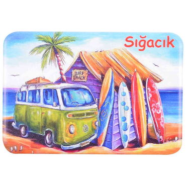 Myros - Seferihisar Bölgesi Temalı Uv Baskılı Magnet 80x50 mm