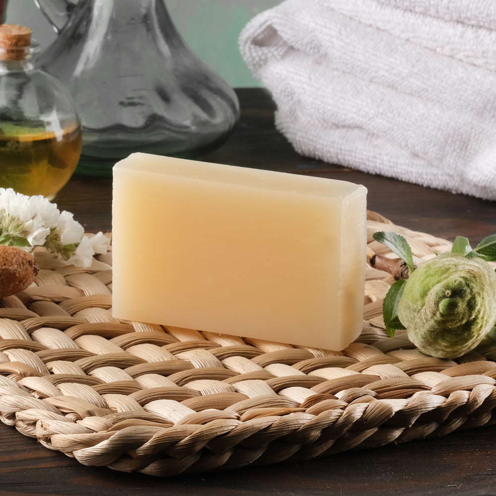 Transparent Bitter Almond Soap Bar 100Gr