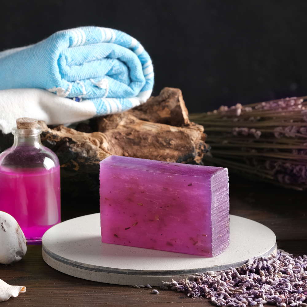 Transparent Lavender Soap Bar 100Gr
