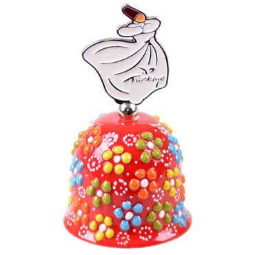 City Themed Turkish Ceramic Collectible Souvenir Bell - 3