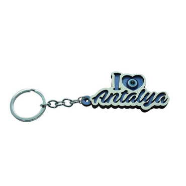 City Themed Wooden Custom Printed Wooden Keyring