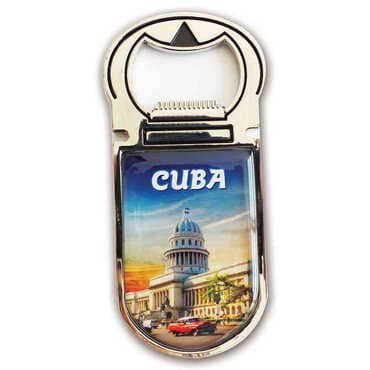 City Themed Customised Metal Opener Fridge Magnet
