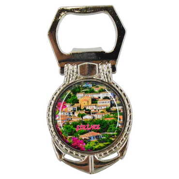 City Themed Metal Anchor Magnetic Opener 40x75 mm - Standart - 6