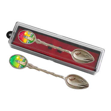 Myros - Şehre Özel Myros Metal Hatıra Kaşık 25x130 mm