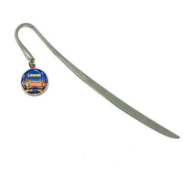 City Themed Metal Bookmark 25x140 mm - Standart - 3