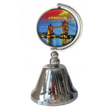 Toptan Şehre Özel Myros Metal Yuvarlak Çan 44x90 mm
