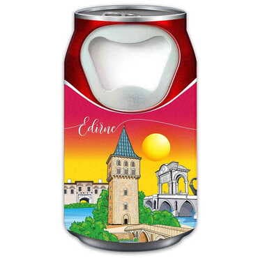 Toptan Şehre Özel Myros Teneke Kutu Açacak Magnet 43x80 mm - Standart
