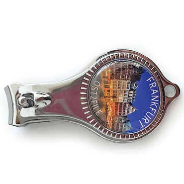 City Themed Customised Metal Epoxy Nail Clipper 60x32x14 mm