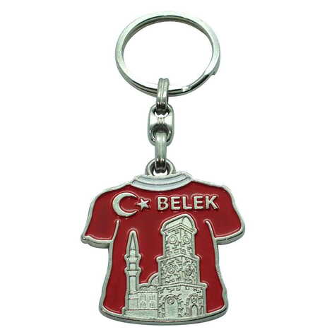 City Themed Metal Customised Enamel Keychain - 2