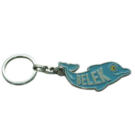 City Themed Metal Customised Enamel Keychain - 5