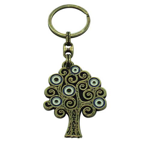 City Themed Metal Customised Enamel Keychain - 9