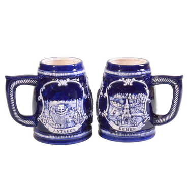 Myros - Antalya Kemer Themed Ceramic Beer Mug