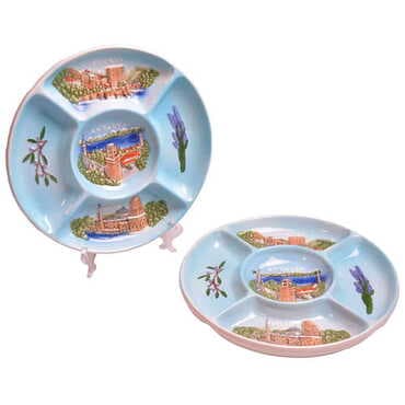 Antalya Themed Ceramic Breakfast Set