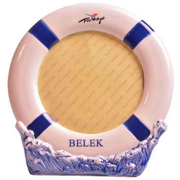 Myros - Belek Themed Ceramic Photo Frame Big Size