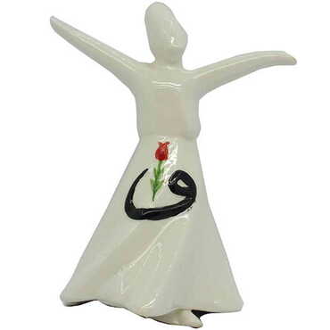 Myros - Ceramic Dervish Figurine 18 Cm