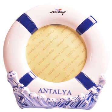 Myros - Antalya Themed Ceramic Photo Frame