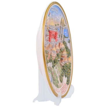 Wholesale 15 cm Hagia Sophia Istanbul Decorative Plate - Standart - 2