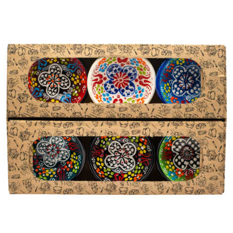 Set of 6 8 cm Pearl Bowls - 1