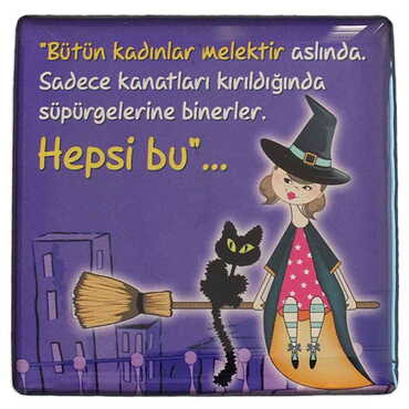 Toptan Sevgiliye Özel Myros Kare Magnet 65x65 mm - 27