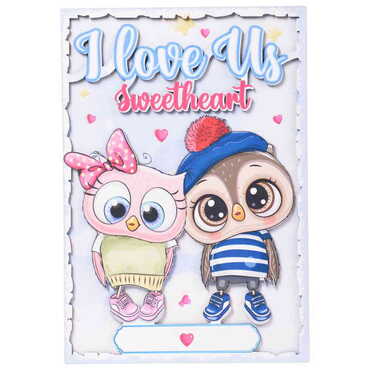 Sweetheart Themed Wooden Customised Door Sign Board 200x290 Mm - 7