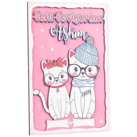 Sweetheart Themed Wooden Customised Door Sign Board 200x290 Mm - 9