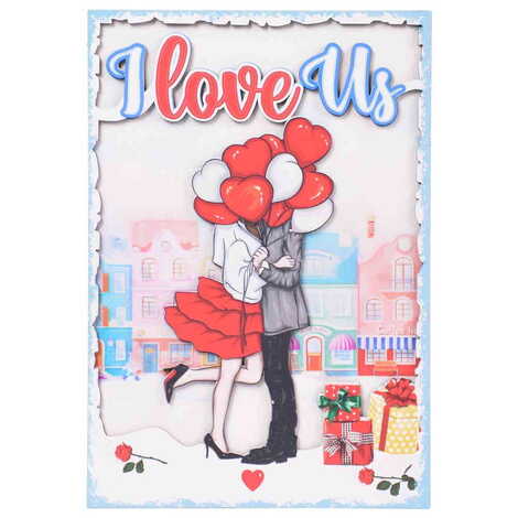 Sweetheart Themed Wooden Customised Door Sign Board 200x290 Mm - 12