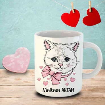 Sweetheart Themed Customised Porcelain Souvenir Travel Mug 80x95 mm - 7