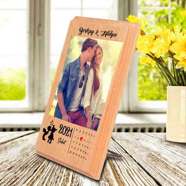 Sweetheart Themed Wooden Desktop Decor - 2
