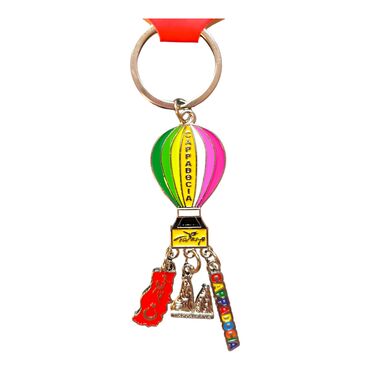 Shaky Cappadocia Balloon Keychain - Thumbnail