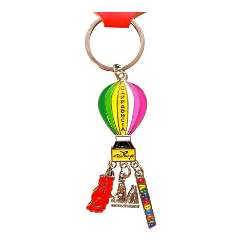 Shaky Cappadocia Balloon Keychain