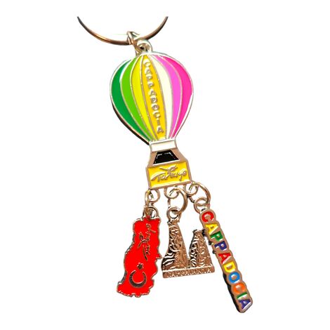 Shaky Cappadocia Balloon Keychain