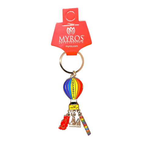 Shaky Cappadocia Balloon Keychain