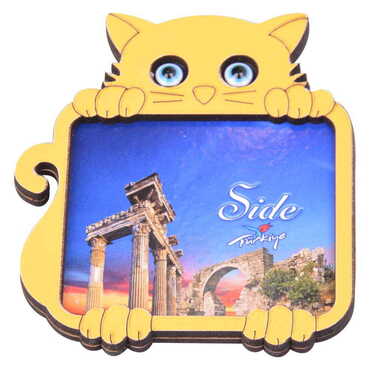 Toptan Side Temalı C Serisi Resimli Ahşap Magnet 90x120 mm - 8