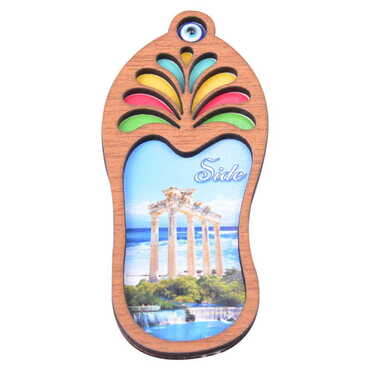 Toptan Side Temalı C Serisi Resimli Ahşap Magnet 90x120 mm - 83