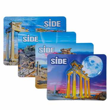 Side Themed Embossed PVC Refrigerator Magnet 70x90 mm - 2