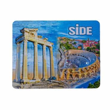 Side Themed Embossed PVC Refrigerator Magnet 70x90 mm - 4