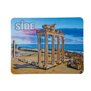 Side Themed Embossed PVC Refrigerator Magnet 70x90 mm - 5